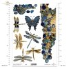 motyle, ważki, owady, kamienie szlachetne, kwiaty*butterflies, dragonflies, insects, precious stones, flowers*Schmetterlinge, Libellen, Insekten, Edelsteine, Blumen*mariposas, libélulas, insectos, piedras preciosas, flores